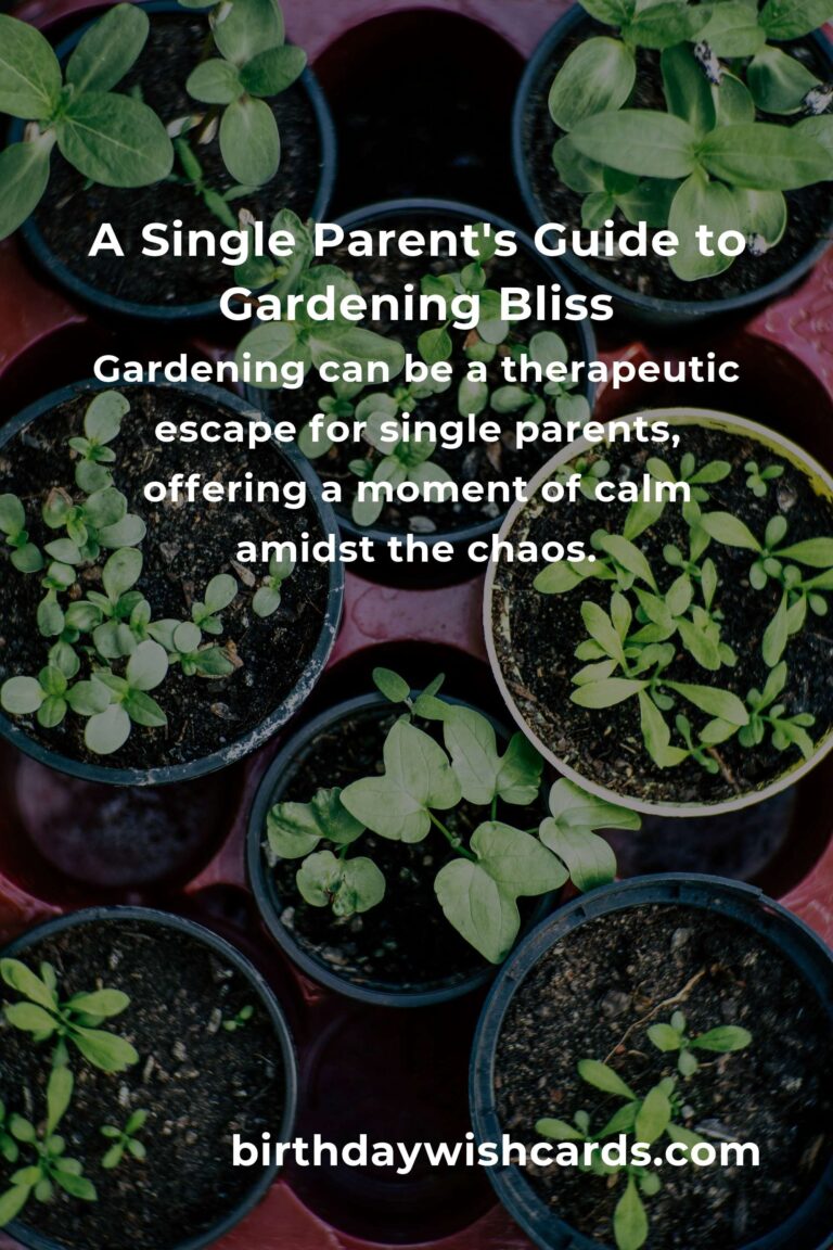 Garden Planter Ideas: Transform Your Space as a Single Parent