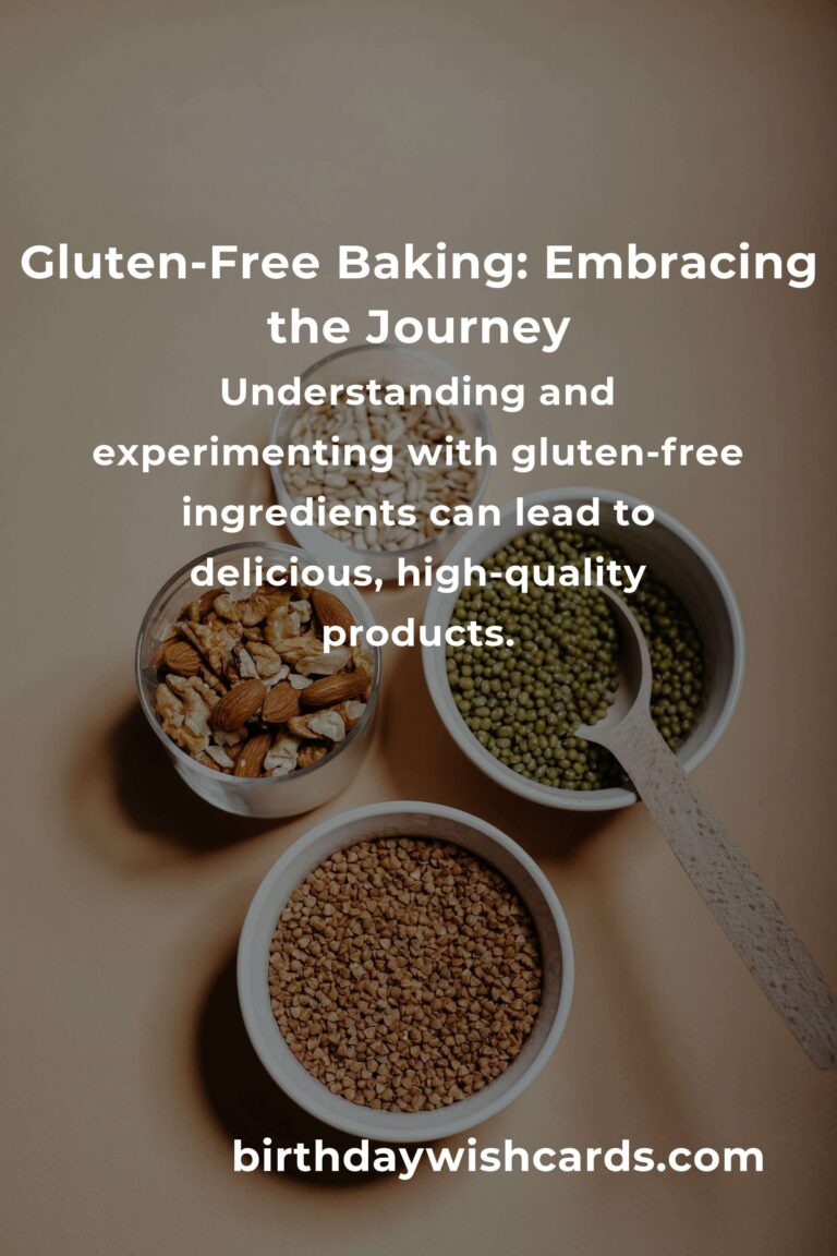 Gluten-Free Baking: A Heartfelt Guide for Small Business Owners