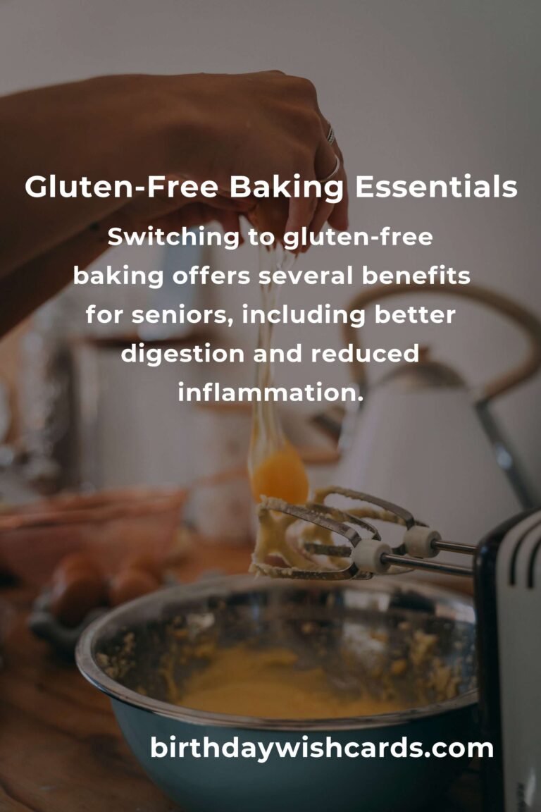 Gluten-Free Baking for Seniors: A Complete Guide