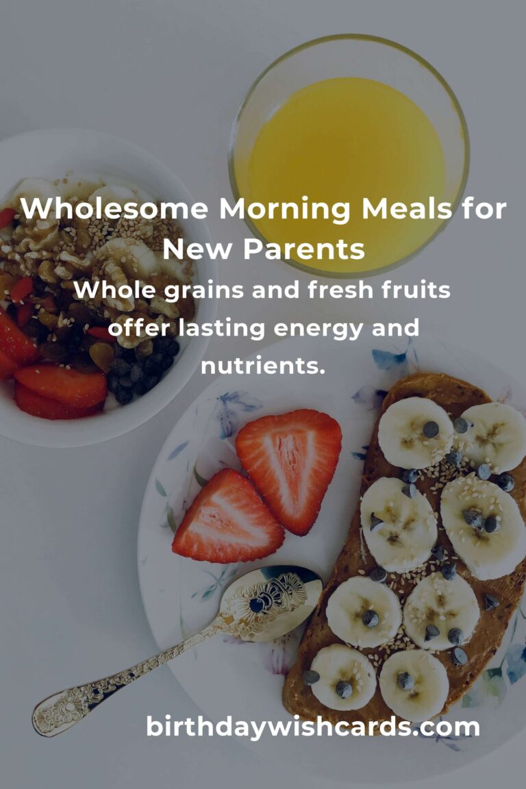 Healthy Breakfast Recipes for New Parents: Nourishing Mornings for Your Growing Family