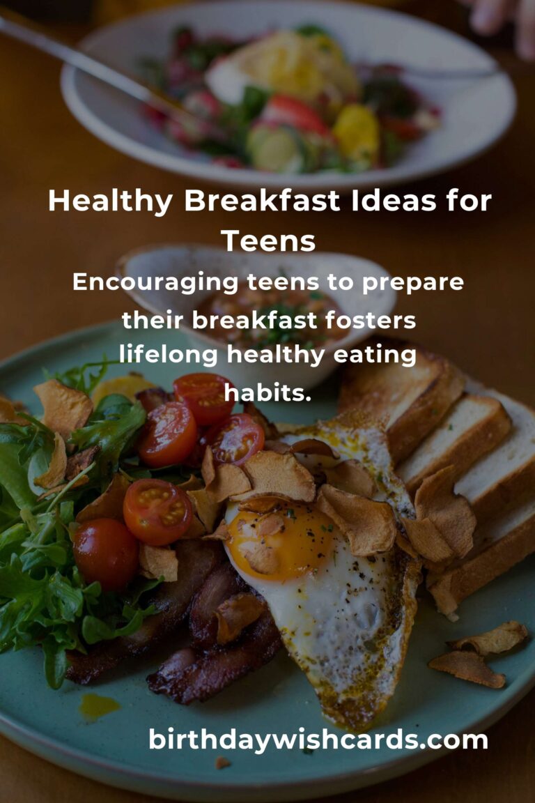 Healthy Breakfast Recipes for Teens: A Complete Guide