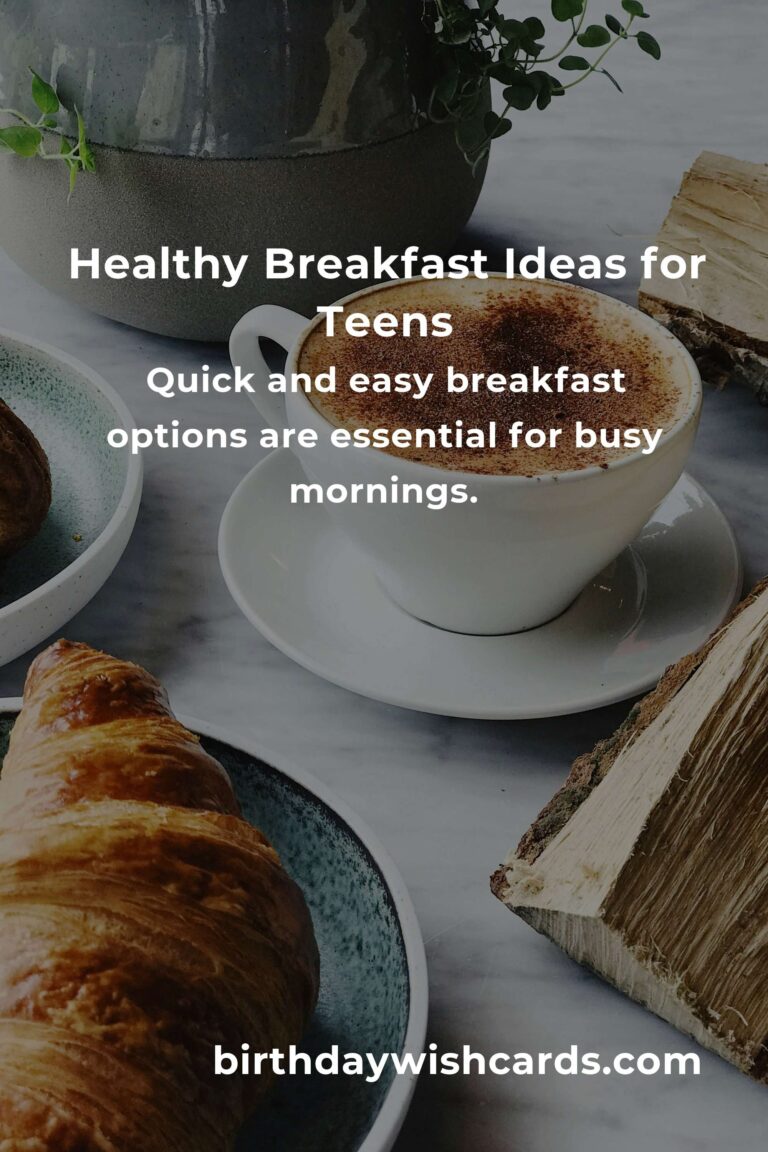 Healthy Breakfast Recipes for Teens: A Complete Guide