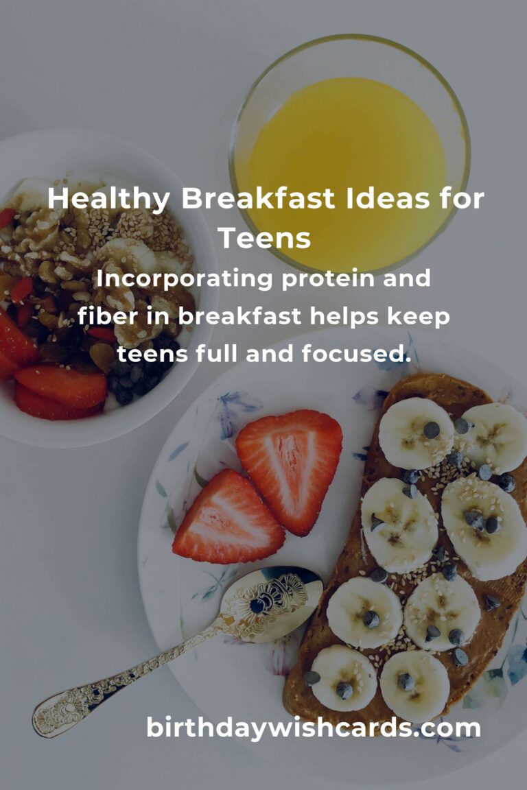 Healthy Breakfast Recipes for Teens: A Complete Guide