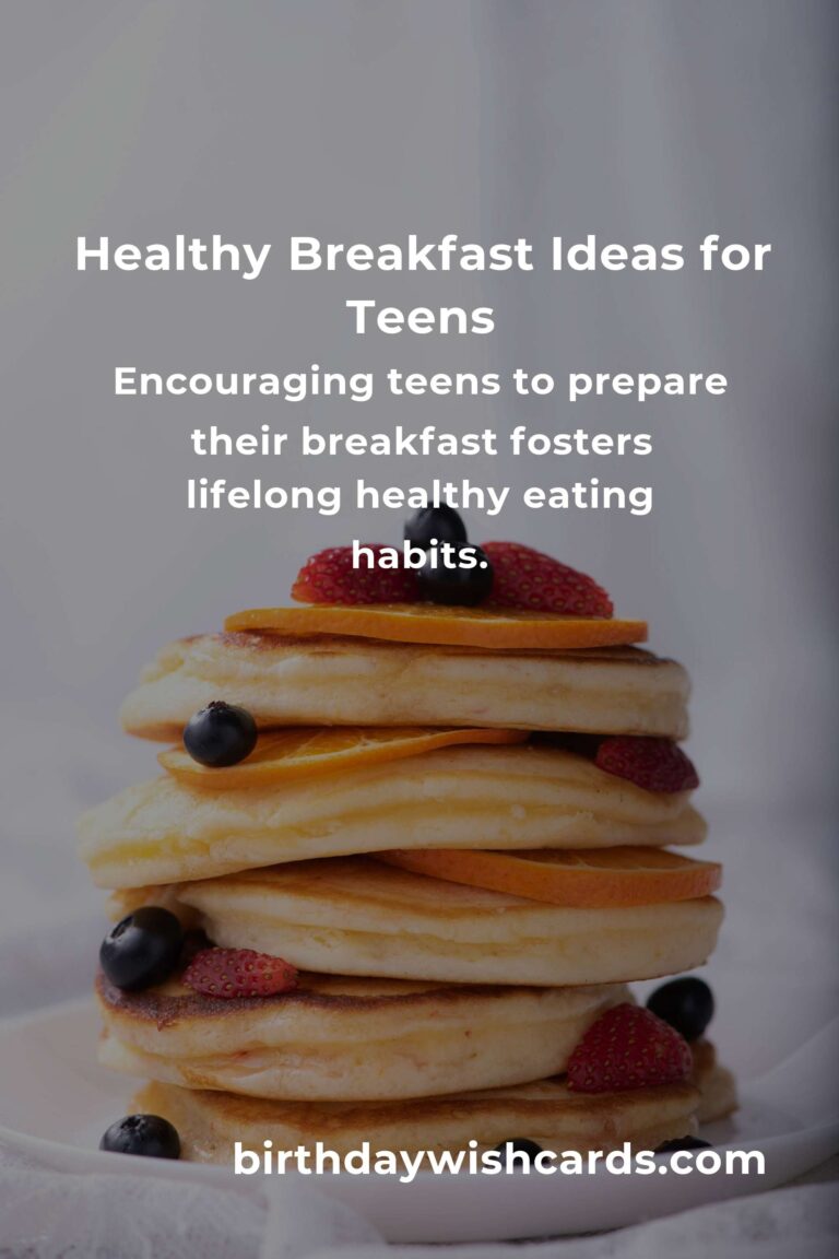 Healthy Breakfast Recipes for Teens: A Complete Guide