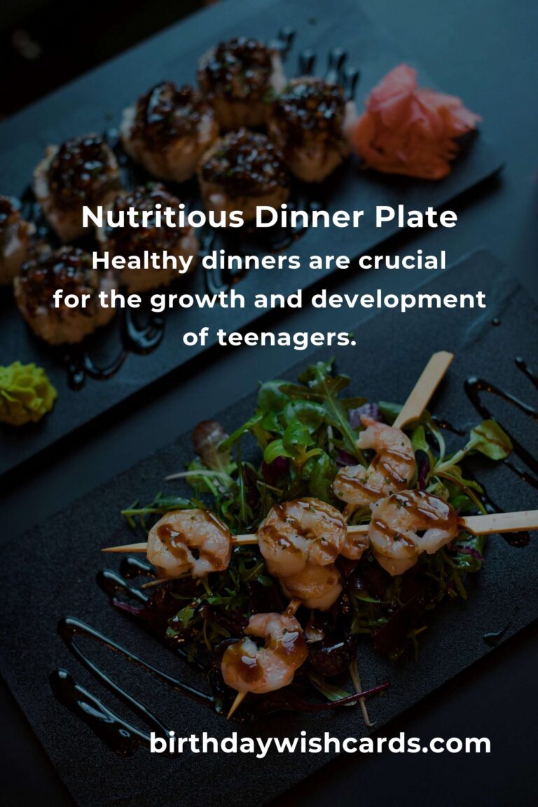Healthy Dinner Ideas for Teens: Nutritious Meals to Fuel Growing Bodies