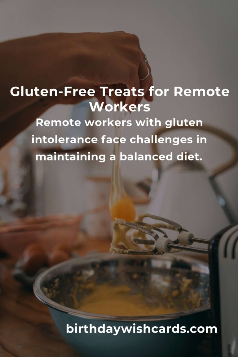 Healthy Gluten-Free Baking for Remote Workers: A Comprehensive Guide