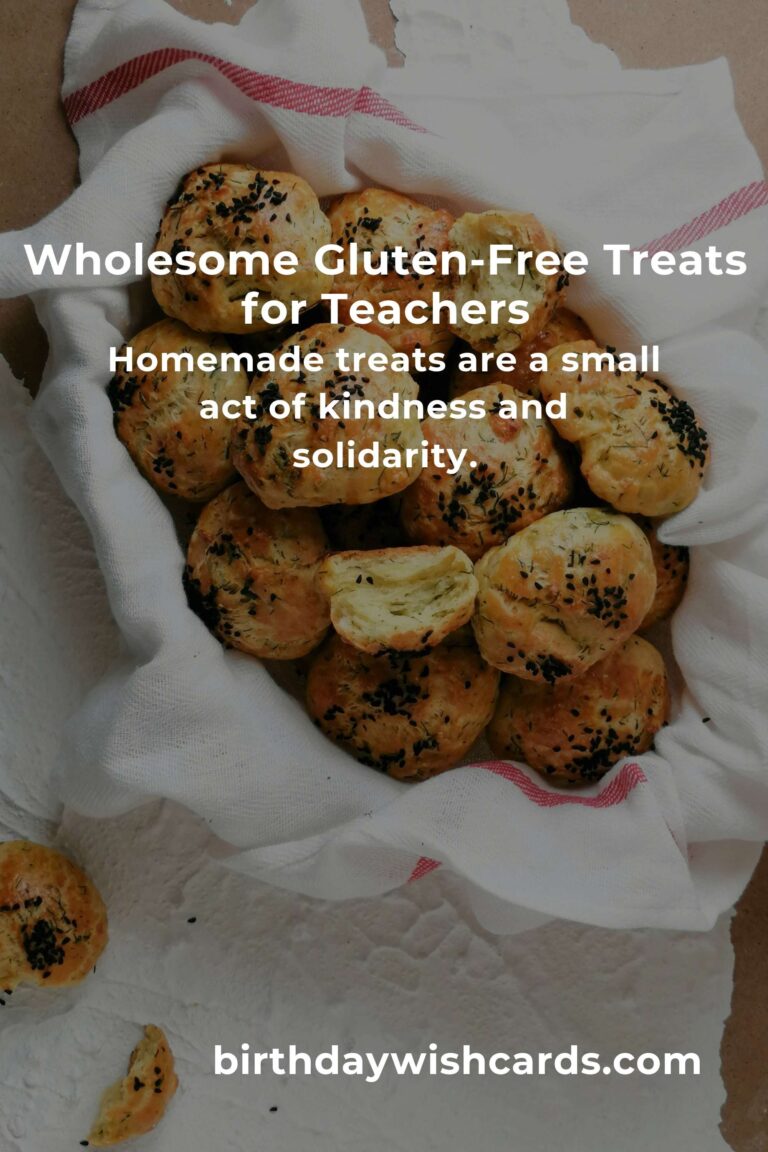 Healthy Gluten-Free Baking for Teachers: Nourishing Your Mind and Heart, One Treat at a Time