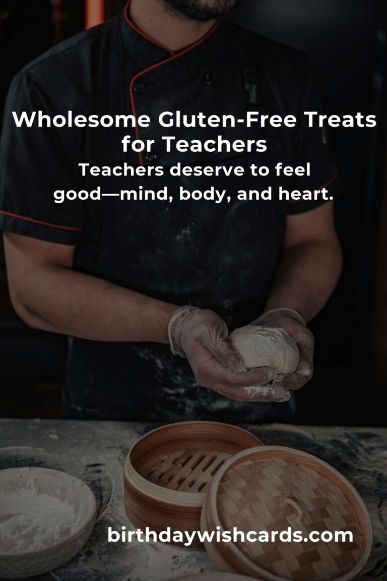 Healthy Gluten-Free Baking for Teachers: Nourishing Your Mind and Heart, One Treat at a Time