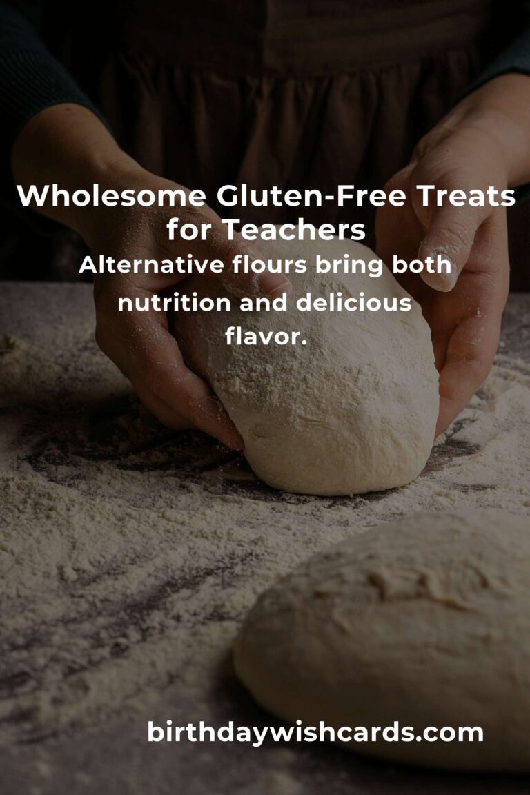 Healthy Gluten-Free Baking for Teachers: Nourishing Your Mind and Heart, One Treat at a Time