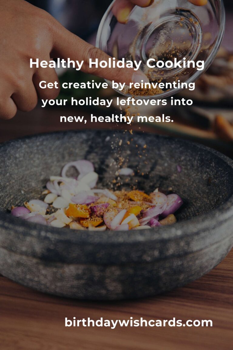 Healthy Holiday Cooking Tips for Remote Workers