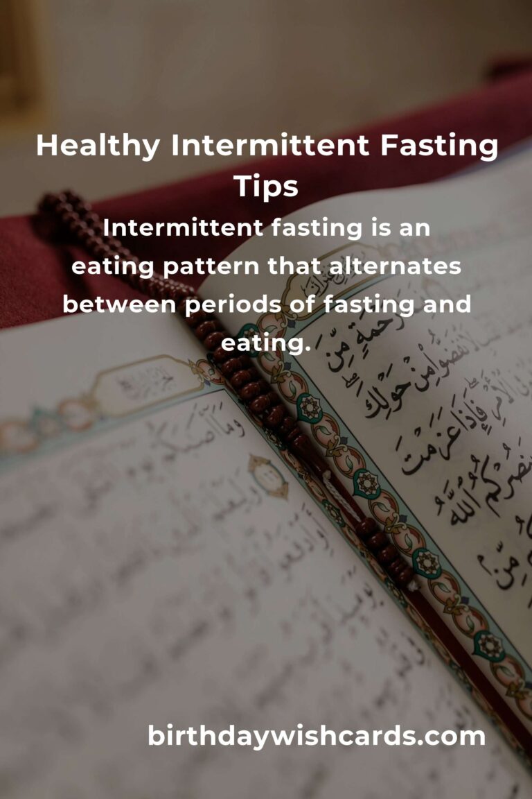 Healthy Intermittent Fasting Tips for Busy Working Moms