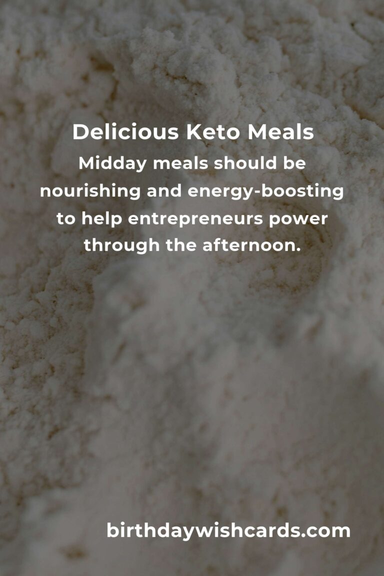 Healthy Keto Recipes Perfect for Busy Entrepreneurs