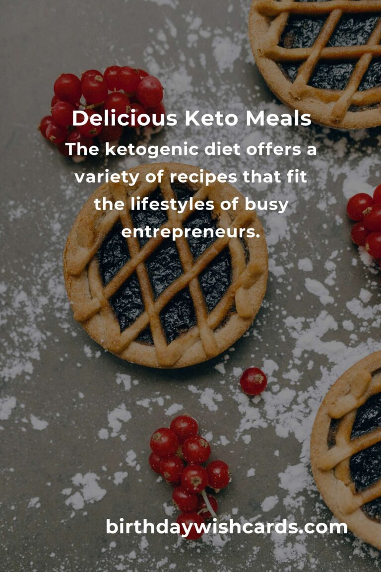 Healthy Keto Recipes Perfect for Busy Entrepreneurs
