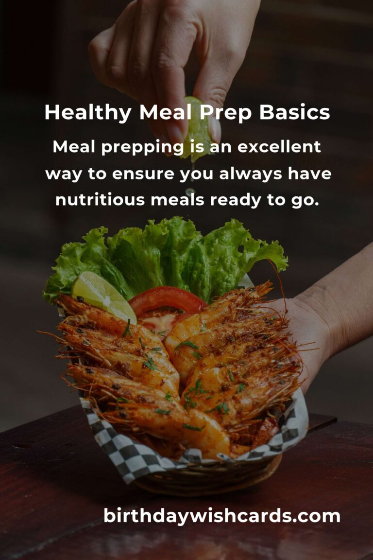 Healthy Meal Prep for Beginners: A Comprehensive Guide