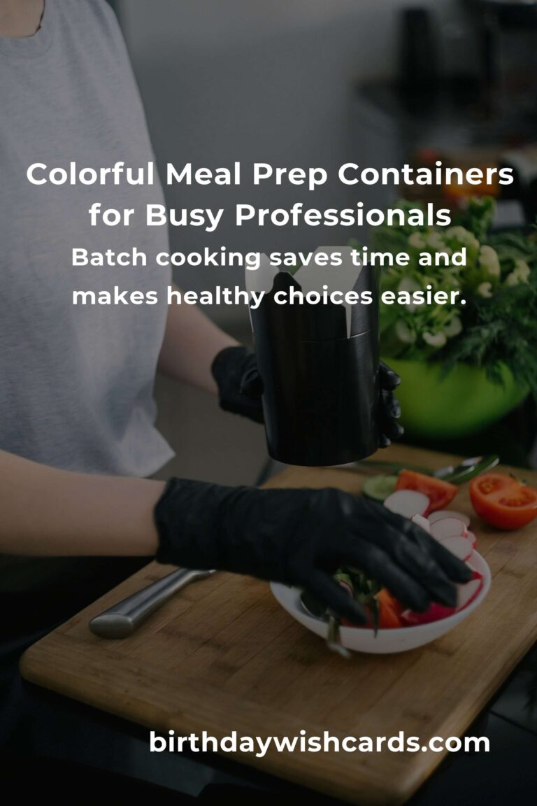 Healthy Meal Prep for Professionals: Nourish Your Body, Empower Your Hustle