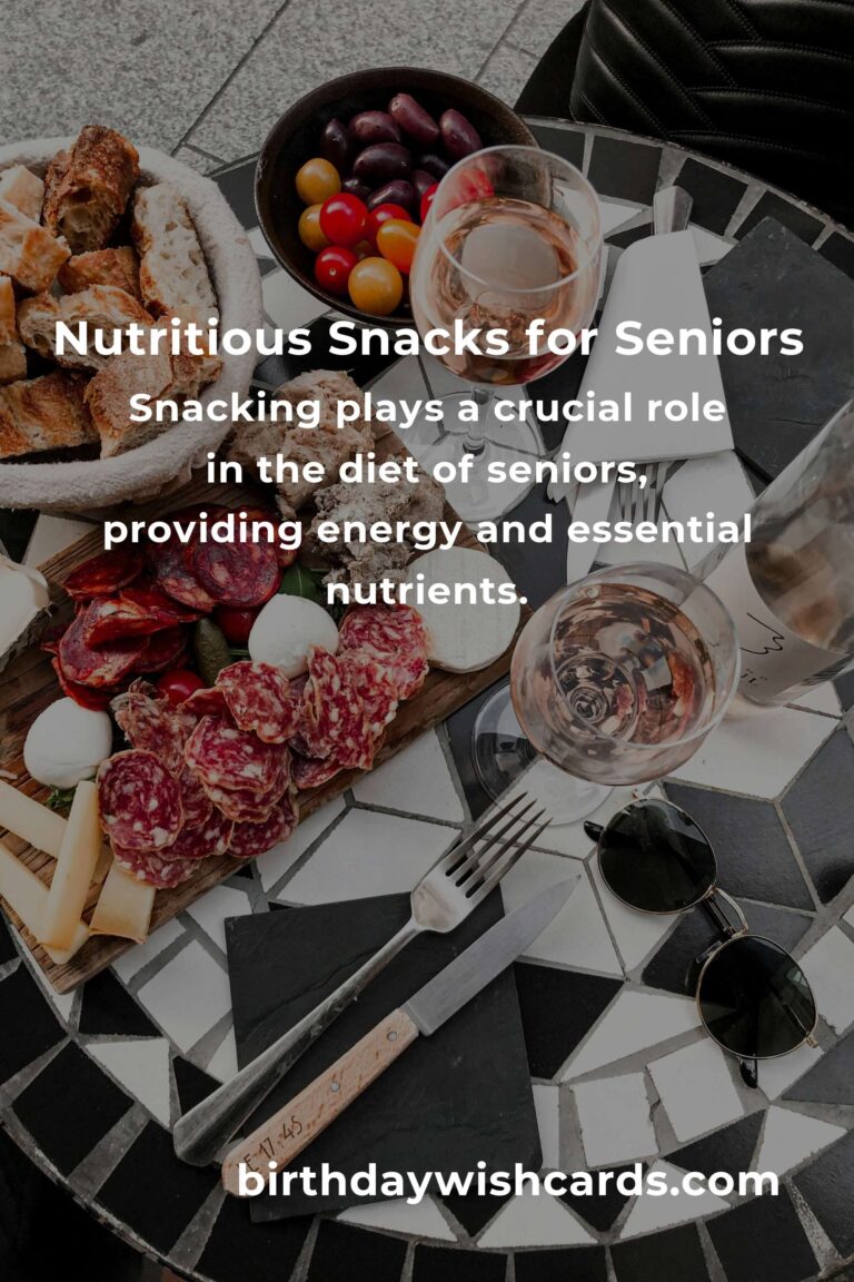 Healthy Snacks for Seniors: A Complete Guide