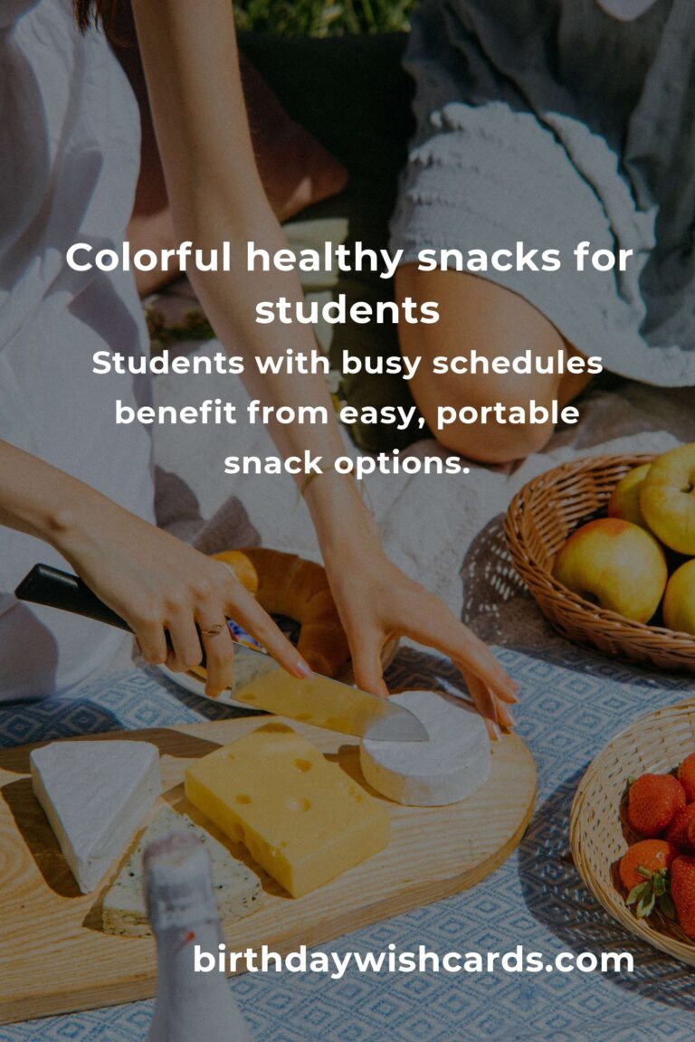 Healthy Snacks for Students: Fueling Minds and Bodies for Success