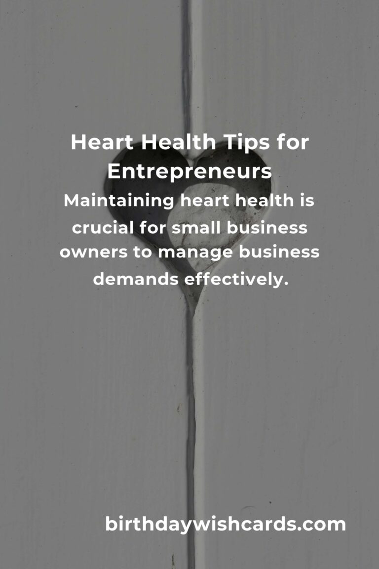 Heart Health Guide for Small Business Owners in 2025