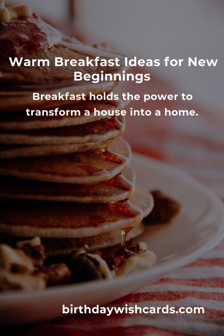 Heartfelt Breakfast Recipes: A Warm Guide for First-Time Buyers