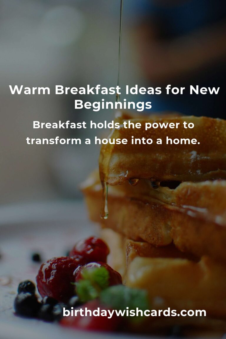 Heartfelt Breakfast Recipes: A Warm Guide for First-Time Buyers
