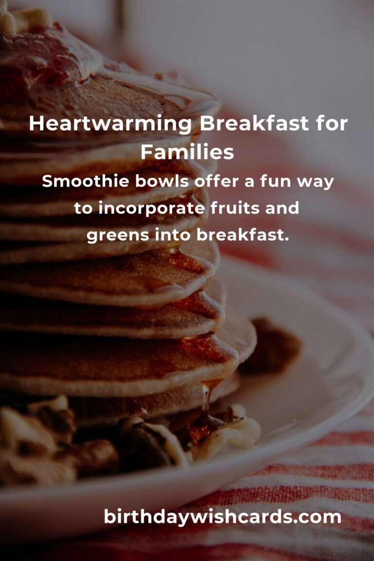 Heartfelt Breakfast Recipes for Busy Parents: Nourish Your Family with Love