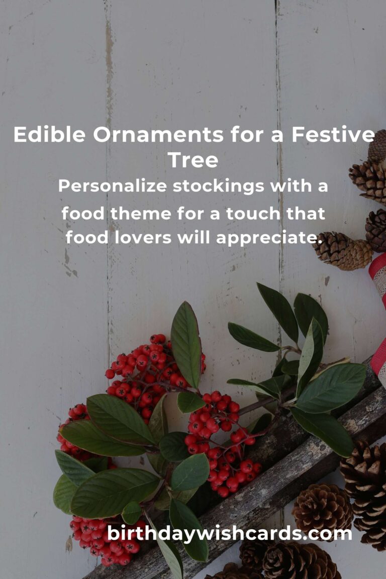 Heartfelt Christmas Decoration Ideas for Food Lovers: Infuse Your Festive Season with Culinary Passion