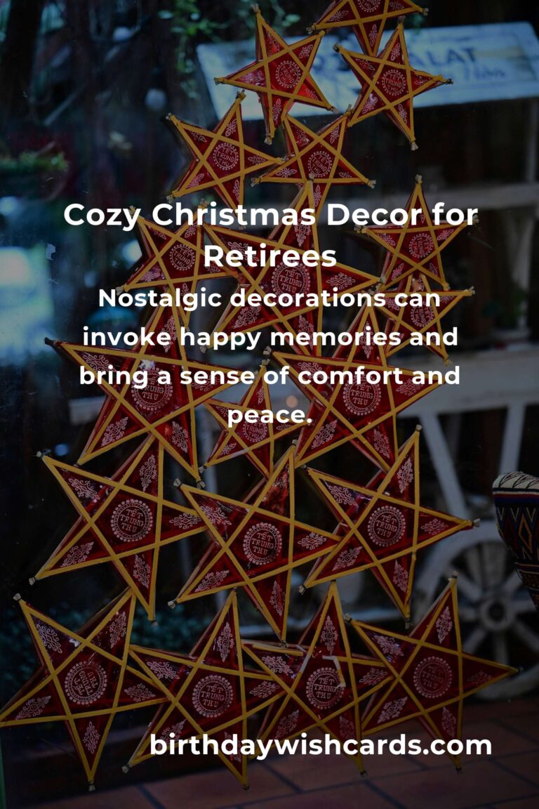 Heartfelt Christmas Decoration Ideas to Brighten the Homes of Retirees