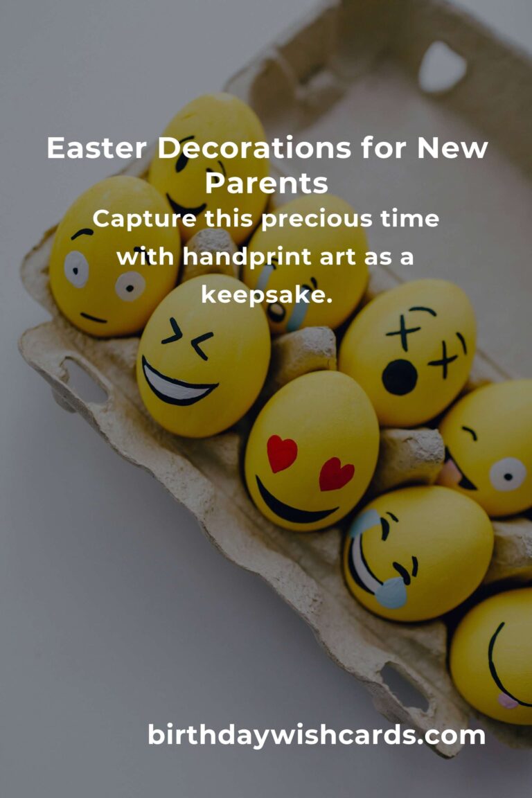 Heartfelt Easter Decoration Ideas That New Parents Will Adore