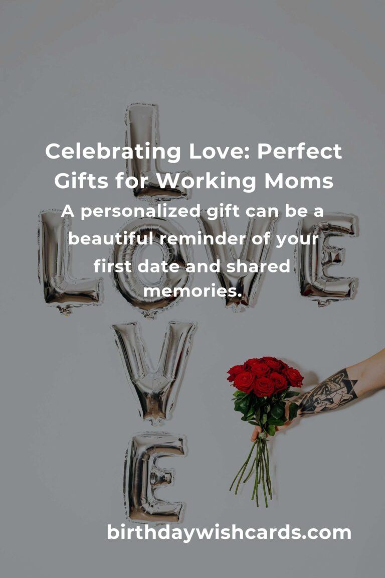 Heartfelt First Date Anniversary Gifts for the Busy Working Mom