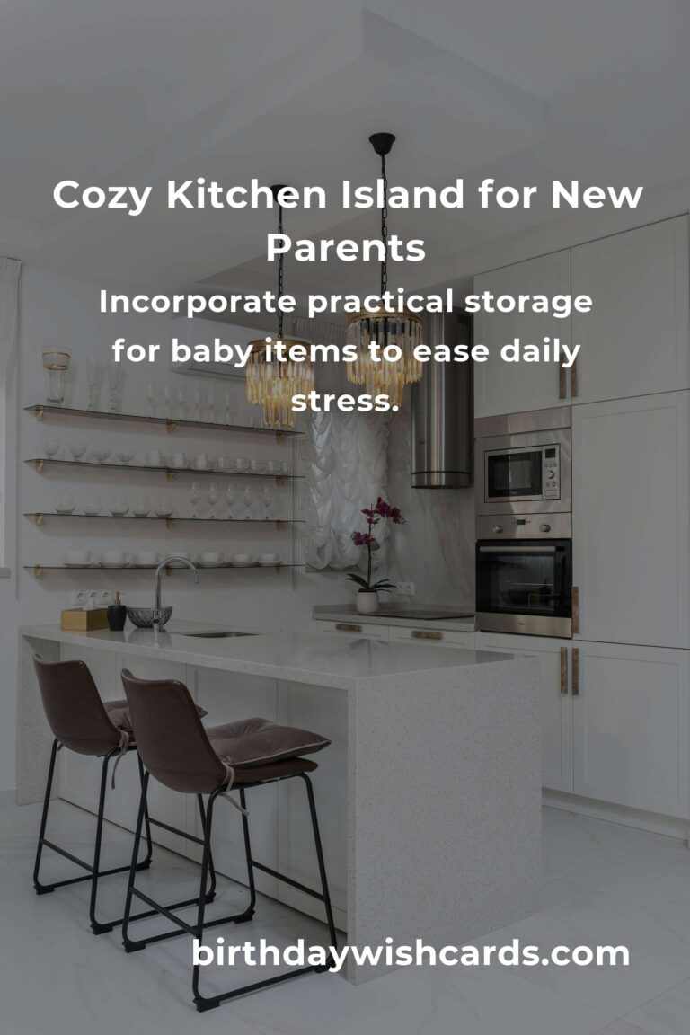 Heartfelt Kitchen Island Ideas for New Parents: Creating a Sanctuary Amidst Chaos