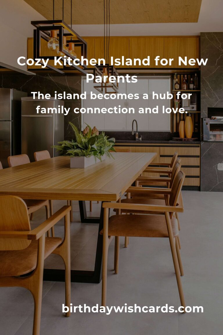 Heartfelt Kitchen Island Ideas for New Parents: Creating a Sanctuary Amidst Chaos