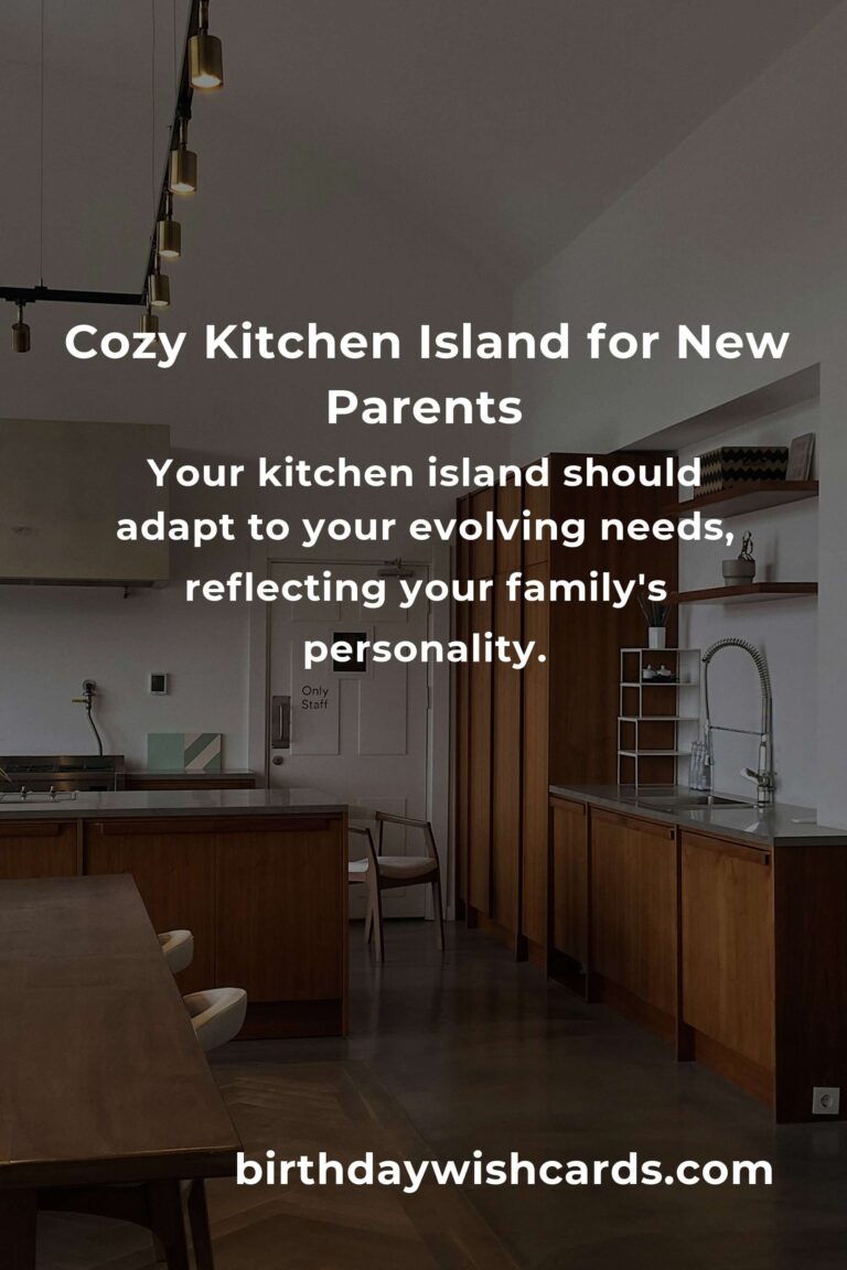 Heartfelt Kitchen Island Ideas for New Parents: Creating a Sanctuary Amidst Chaos