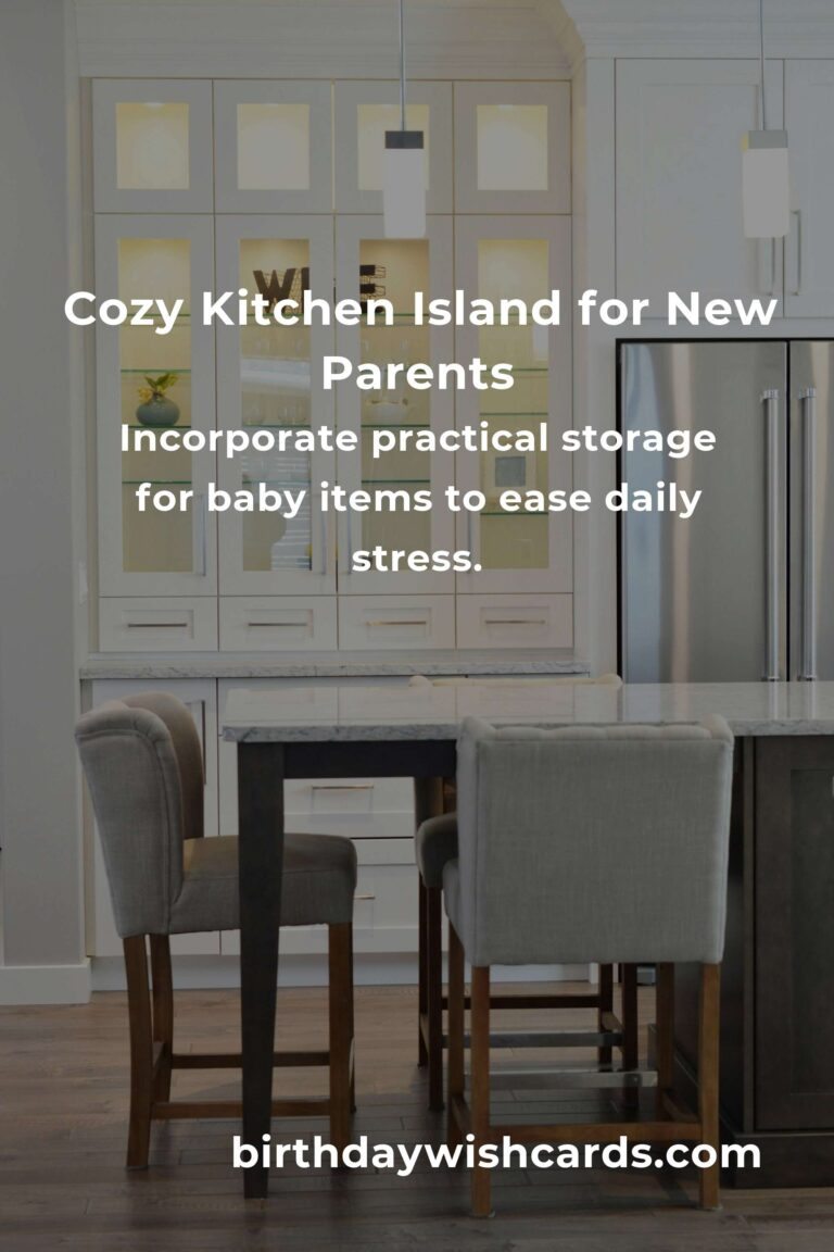 Heartfelt Kitchen Island Ideas for New Parents: Creating a Sanctuary Amidst Chaos
