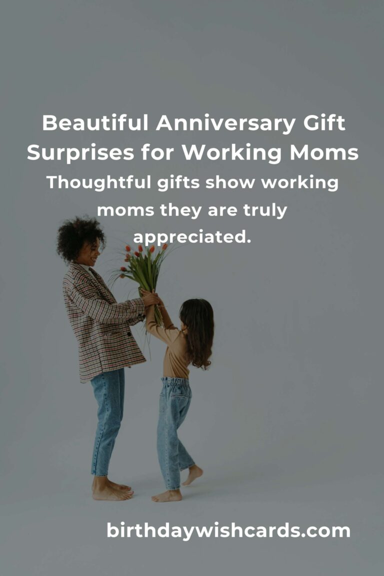 Heartfelt Opening Anniversary Gifts That Make Working Moms Feel Truly Cherished