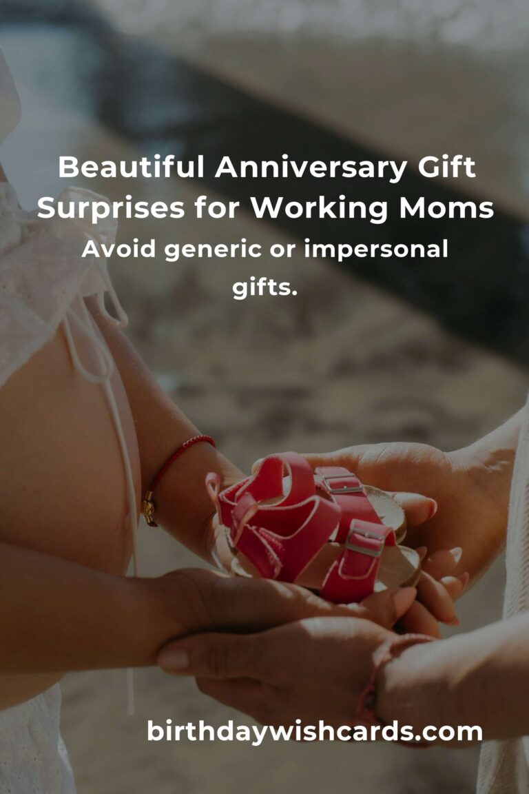 Heartfelt Opening Anniversary Gifts That Make Working Moms Feel Truly Cherished