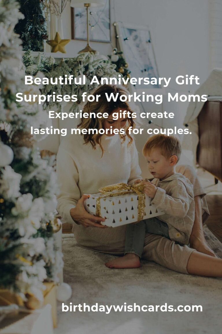 Heartfelt Opening Anniversary Gifts That Make Working Moms Feel Truly Cherished