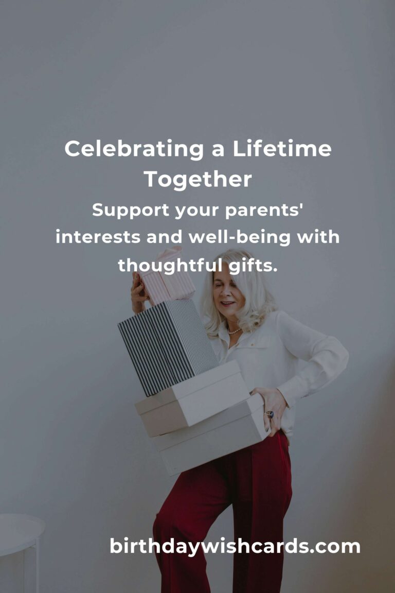 Heartfelt Retirement Anniversary Gifts for Parents: Celebrating a Lifetime of Memories