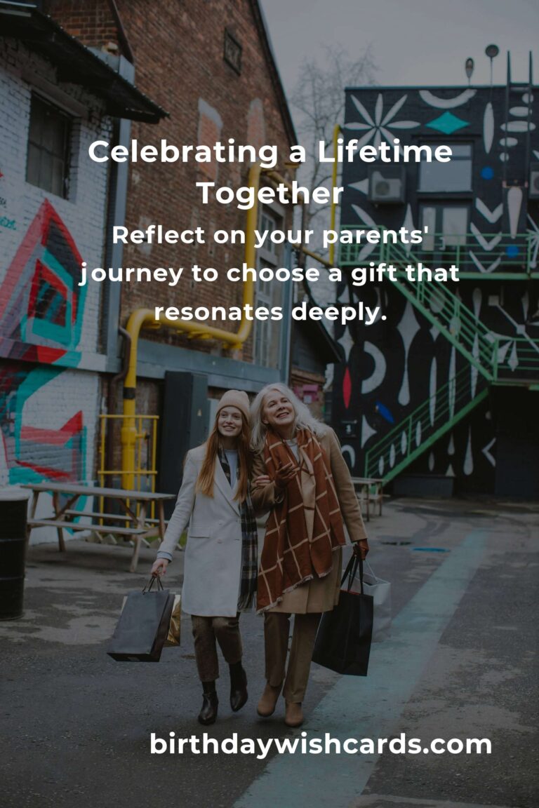 Heartfelt Retirement Anniversary Gifts for Parents: Celebrating a Lifetime of Memories