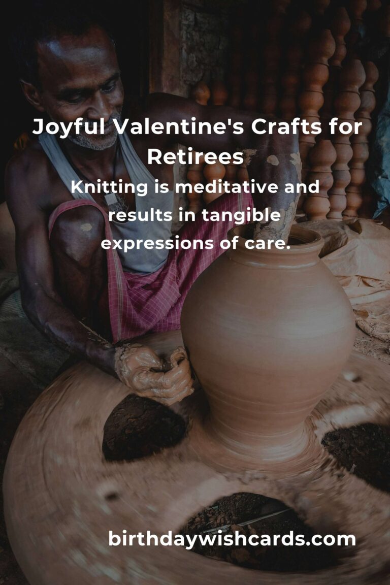 Heartfelt Valentine's Day Crafts to Bring Joy to Retirees