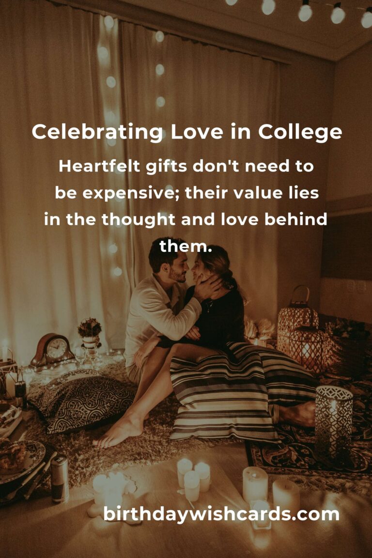 Heartfelt and Budget-Friendly Anniversary Gifts for College Couples
