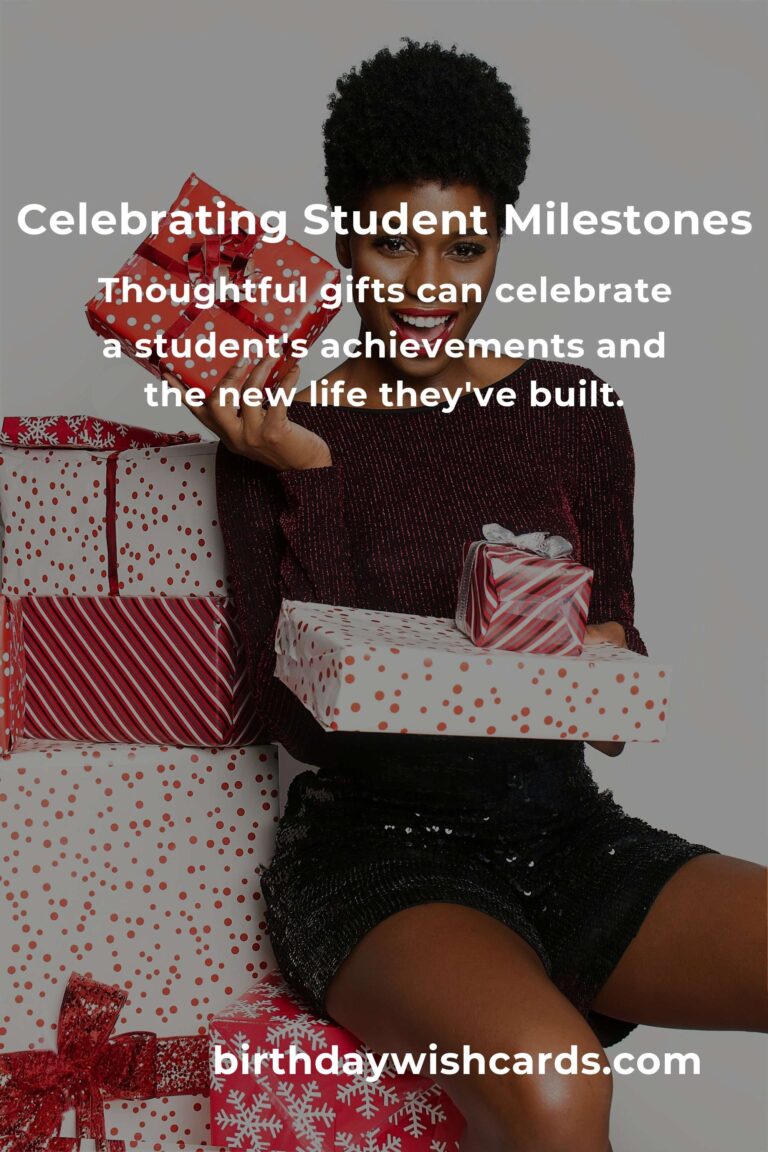 Heartfelt and Unique Moving Anniversary Gifts for Students: Celebrating New Beginnings