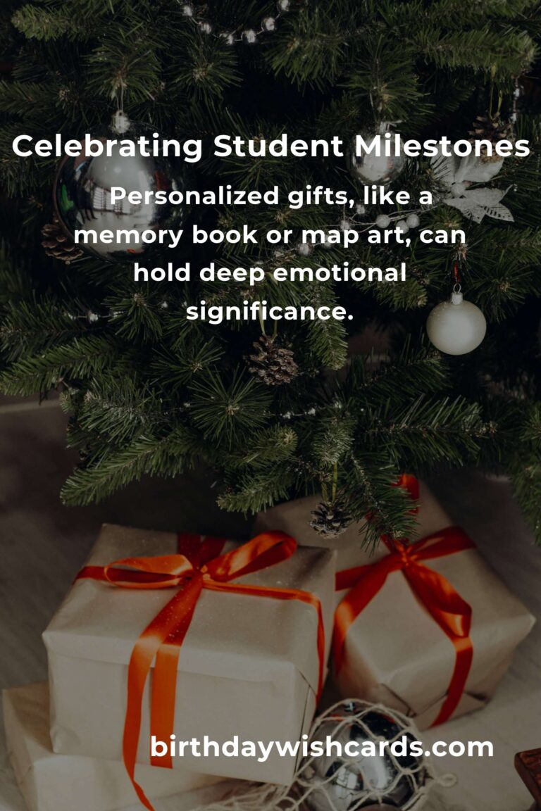 Heartfelt and Unique Moving Anniversary Gifts for Students: Celebrating New Beginnings