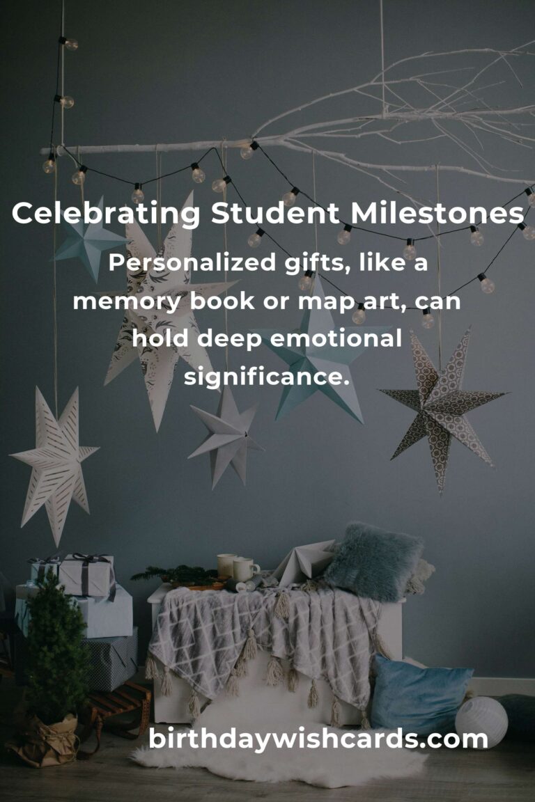 Heartfelt and Unique Moving Anniversary Gifts for Students: Celebrating New Beginnings