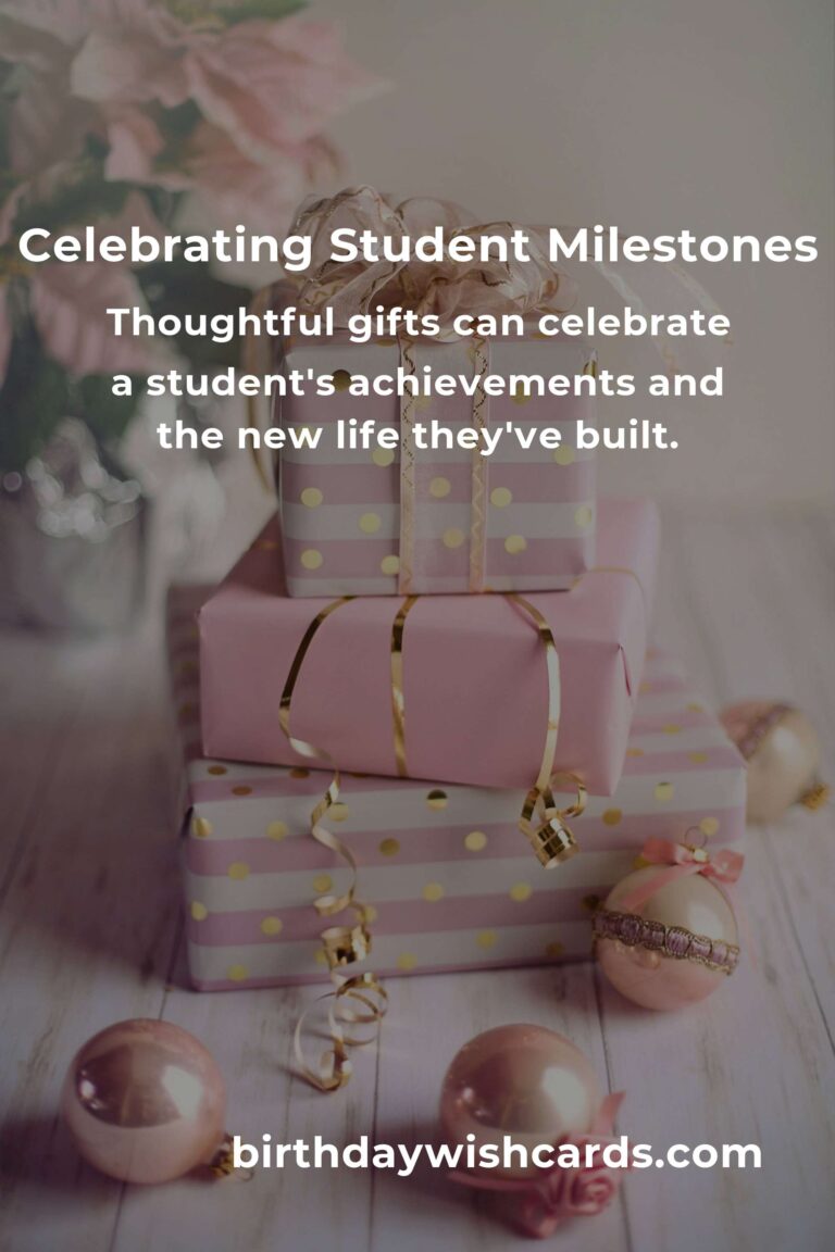 Heartfelt and Unique Moving Anniversary Gifts for Students: Celebrating New Beginnings