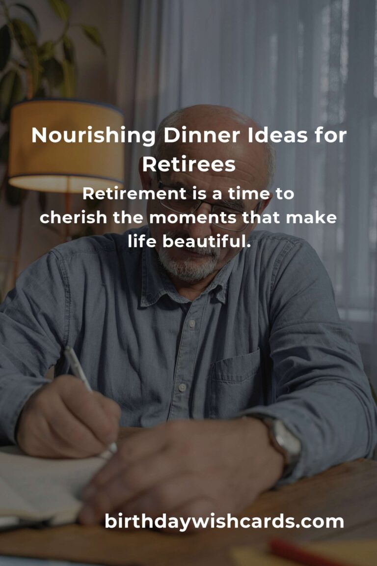 Heartwarming Dinner Ideas for Retirees: A Complete Guide to Nourishing Meals
