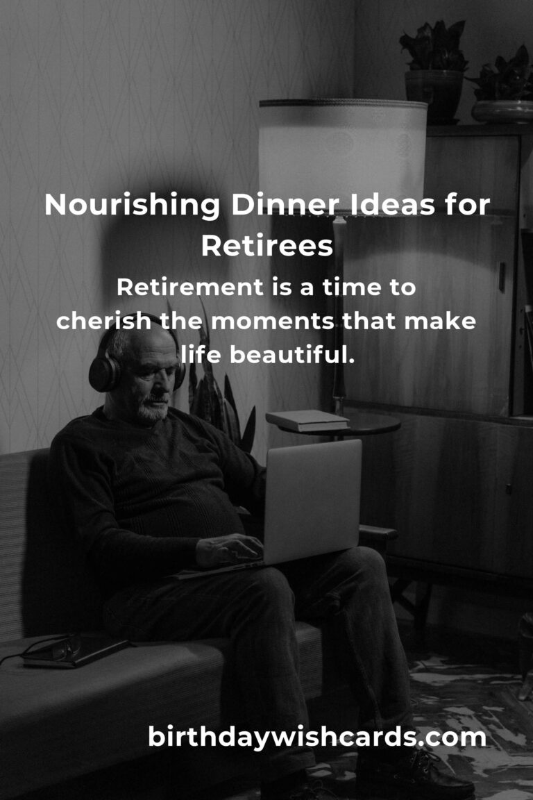 Heartwarming Dinner Ideas for Retirees: A Complete Guide to Nourishing Meals