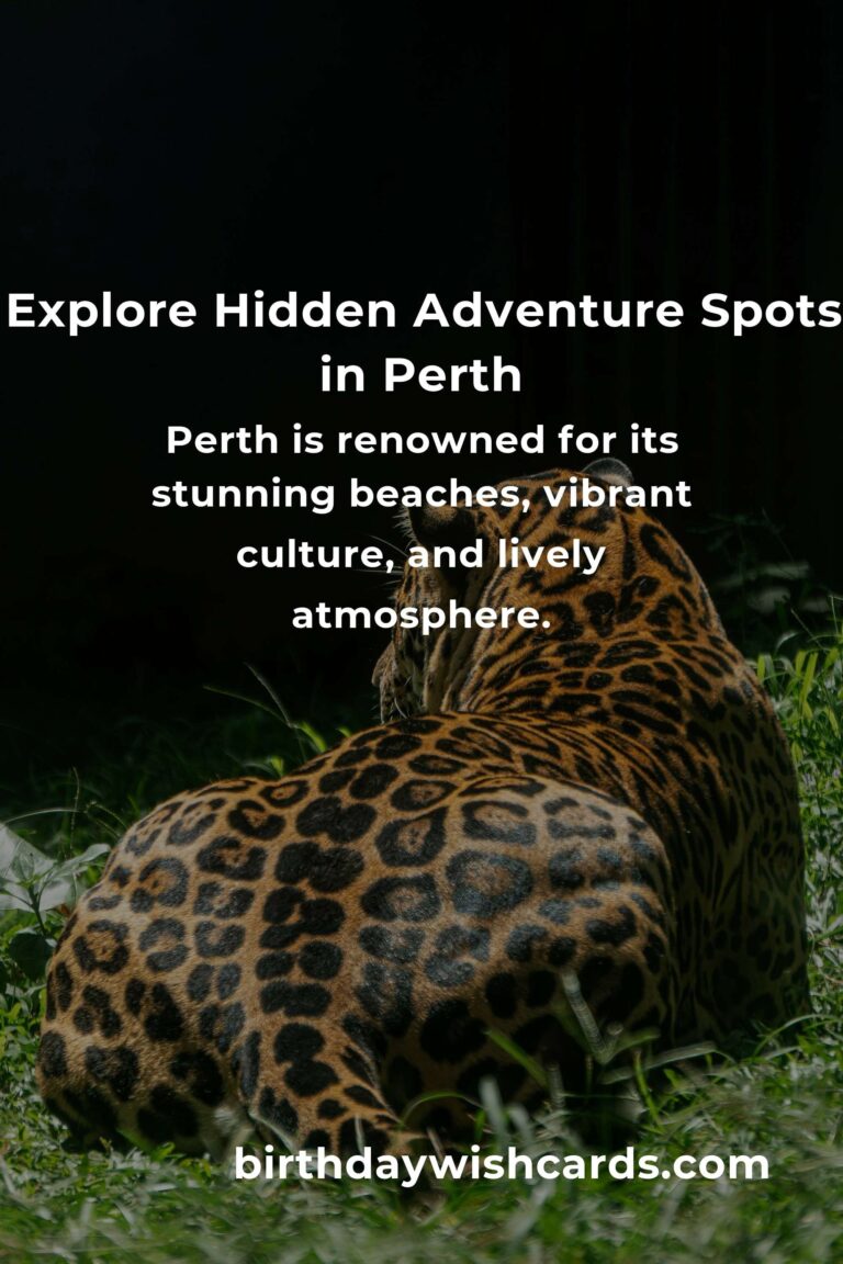 Hidden Adventure Spots in Perth You Must See