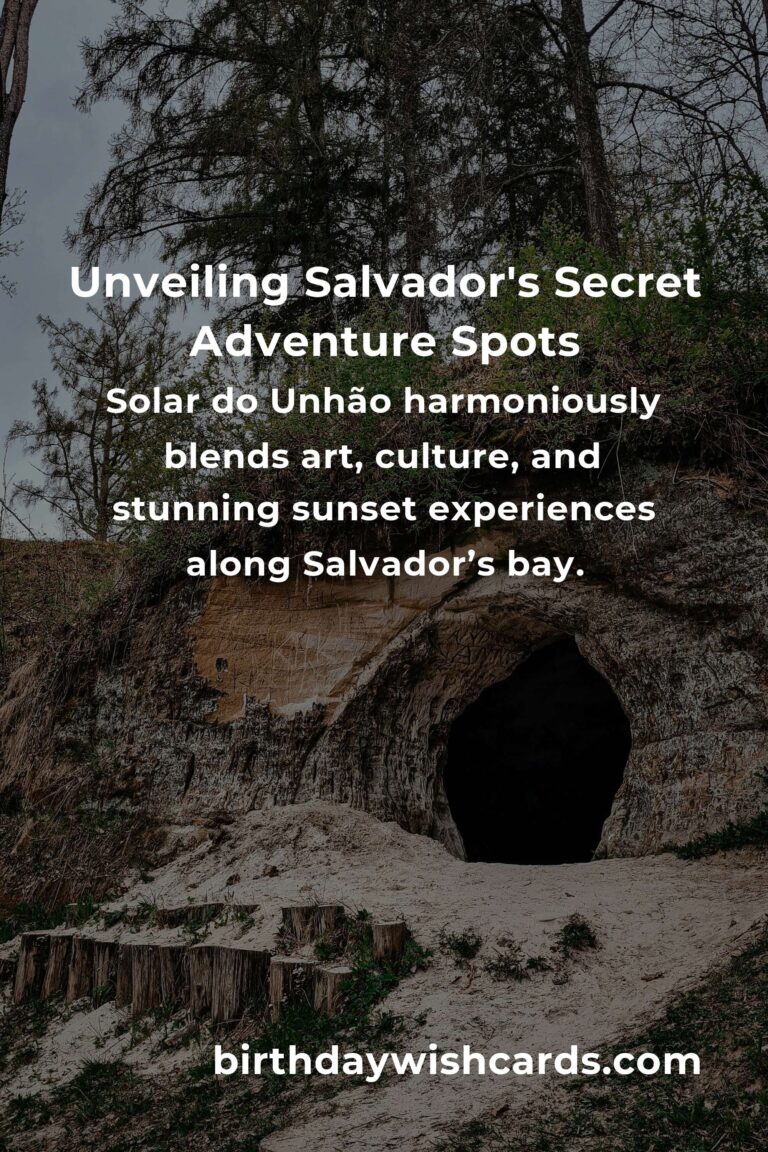 Hidden Adventure Spots in Salvador You Must See: Unveiling Bahia’s Best-Kept Secrets
