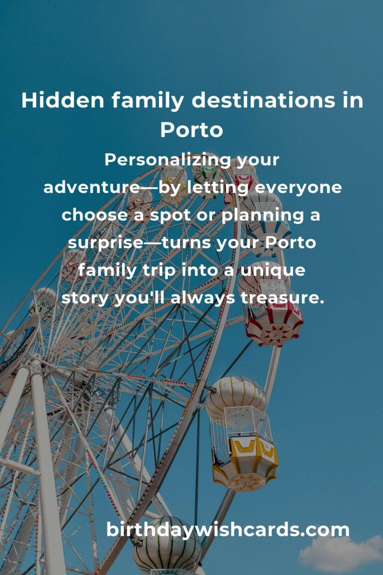 Hidden Family Destinations in Porto You Must See: Secret Gems for Your Next Adventure