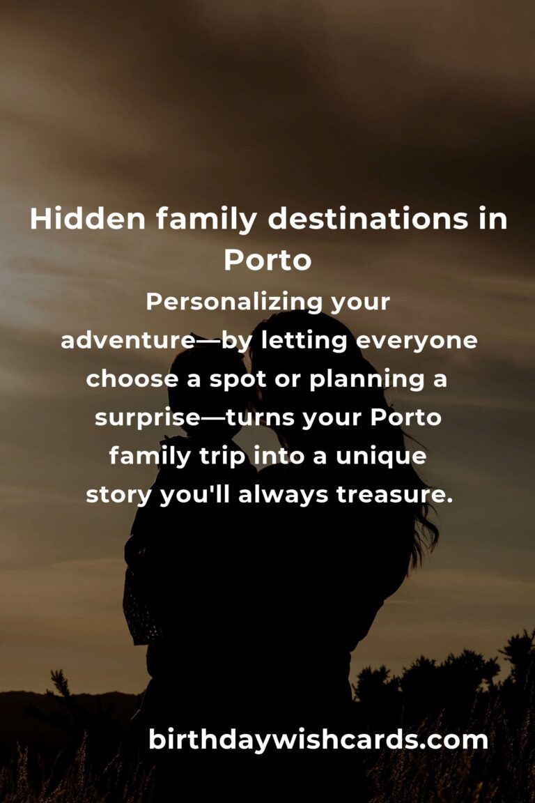 Hidden Family Destinations in Porto You Must See: Secret Gems for Your Next Adventure